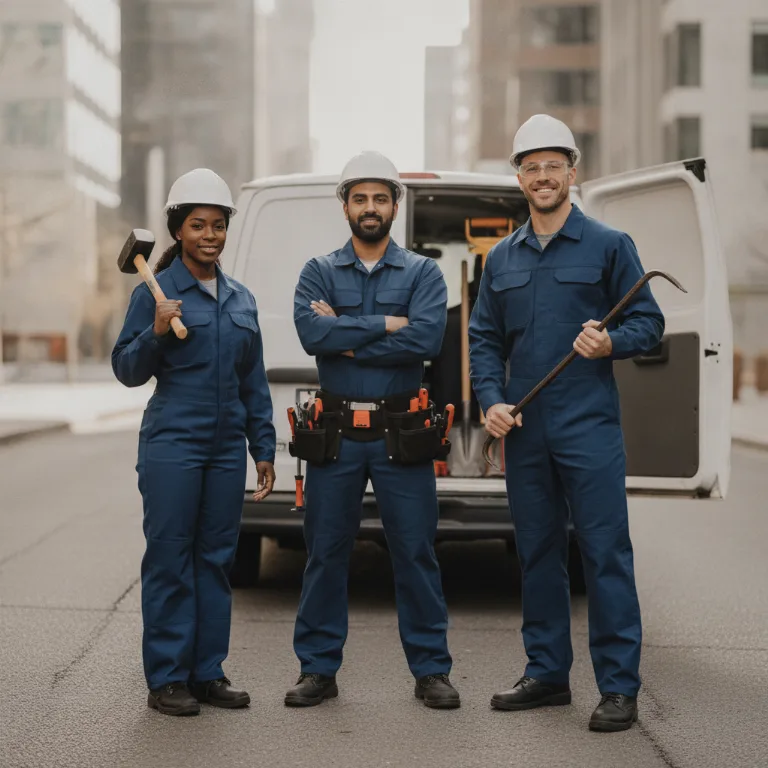 Demolition Company team in High Peak